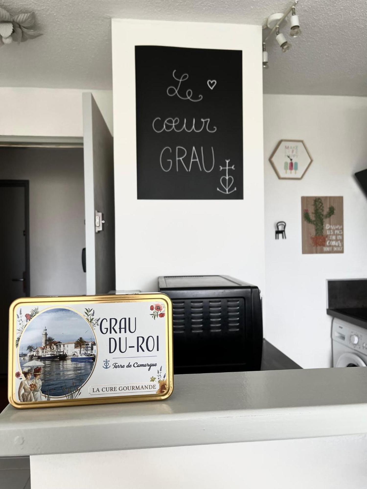 Appartement Devant La Mer + Parking Le Grau-du-Roi Eksteriør billede